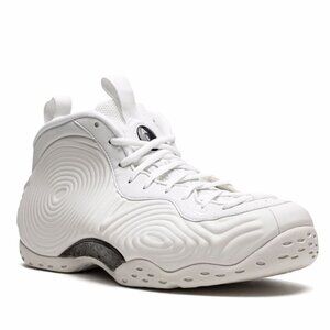 Nike COMME des GARCONS Homme Plus Nike Foamposite in White New with Box Sneakers